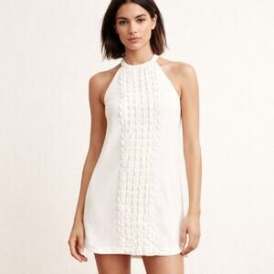 A.L.C. Sleeveless Shift Dress in ivory Women's Size 0